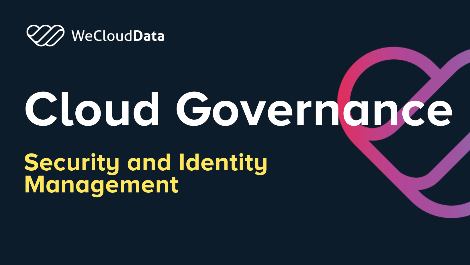 Cloud Governance-weclouddata