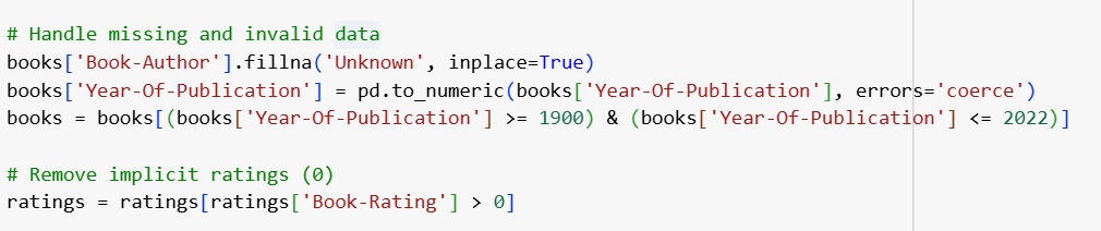 Handle invalid data in python