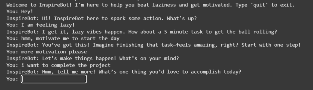 building a chatbot in python using nltk chatbot prompt output weclouddata.com