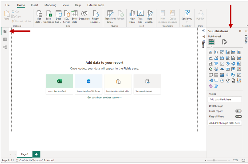 lets build your first power bi data visualization