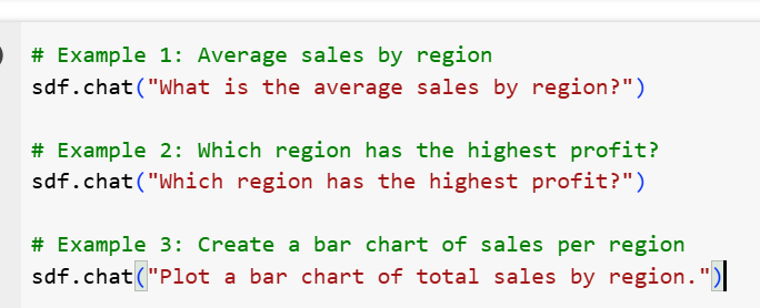 NLP with Panda AI